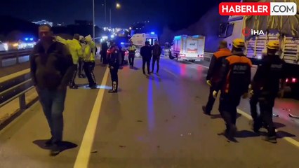 Afyonkarahisar'da Zincirleme Trafik Kazasında 18 Yaralı