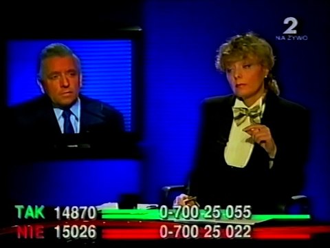 2 - Andrzej Lepper u Barbary Czajkowskiej w Linii Specjalnej - 10.10.2001