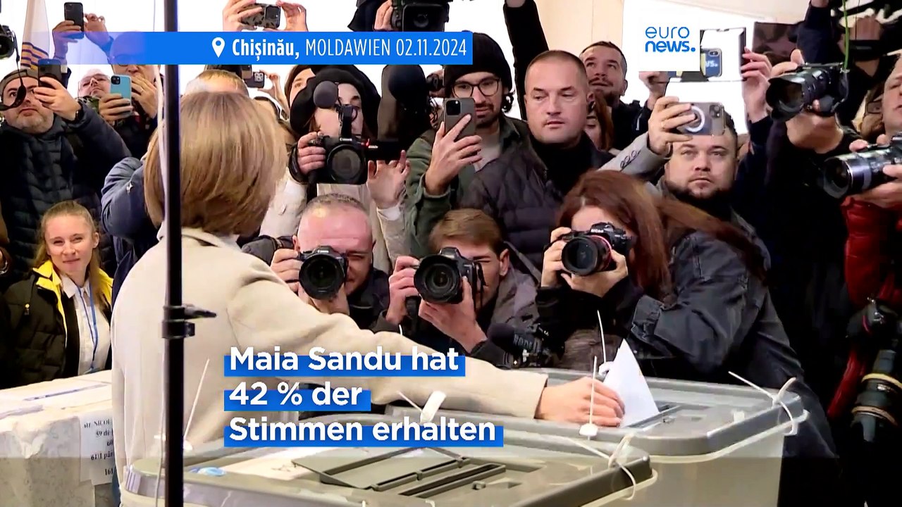 Im Schatten von Moskaus Einfluss: Stichwahl um Präsidentschaft in Moldawien