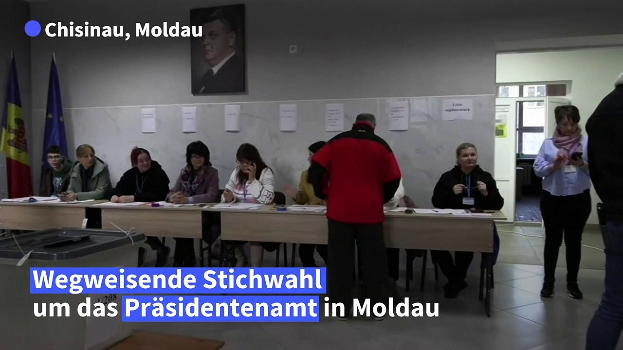 Moldau: Wegweisende Stichwahl um Präsidentenamt