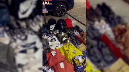 Efectos recuperados por la policía