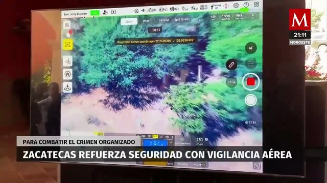 Aviones y drones refuerzan la seguridad en el espacio aéreo de Zacatecas