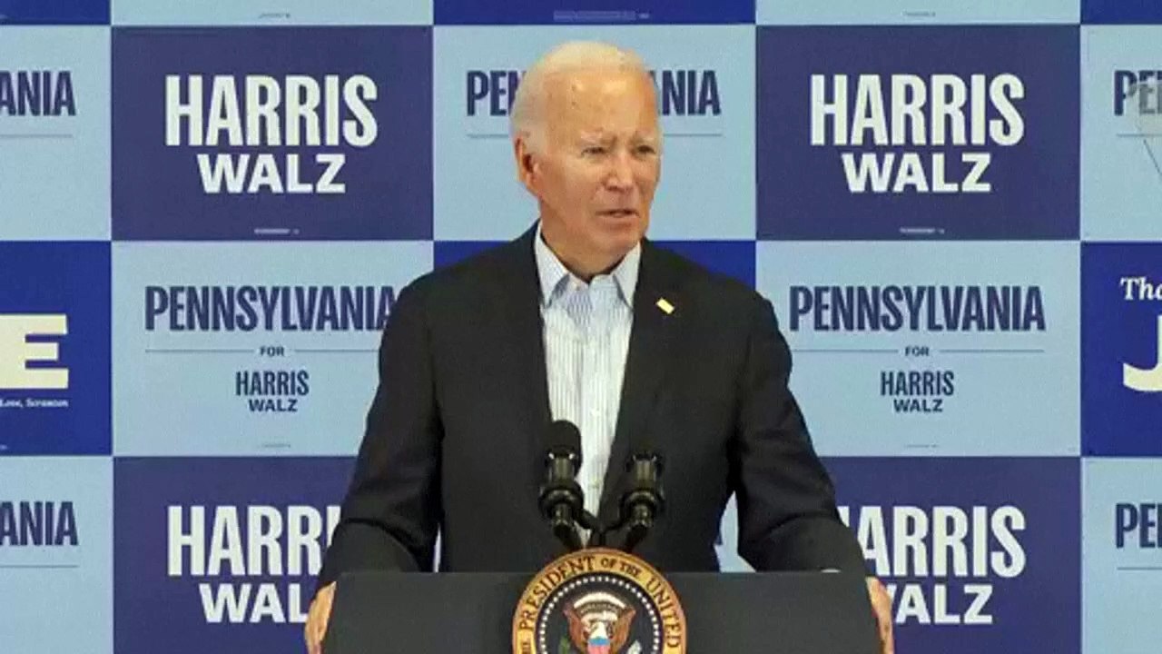 Biden würde Trump gerne 'Arschtritt verpassen'