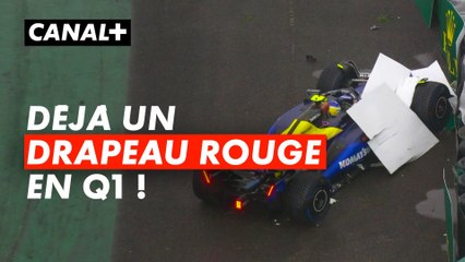Formule 1 : Drapeau rouge en Q1 au Brésil, après la sortie de Colapinto