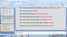 Learn Programming Technique C to Master Skills - Ninth Program of Function