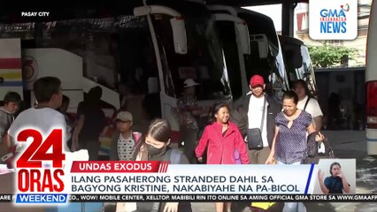 Mga pasaherong umuwi sa probinsiya, nagdaratingan na sa PITX | 24 Oras Weekend