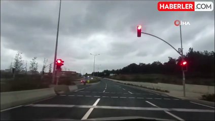 Başakşehir'de Ters Şeritte Kilometrelerce İlerleyen Sürücü Şok Etti