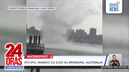 Ipo-ipo, namuo sa ilog sa Brisbane, Australia | 24 Oras Weekend