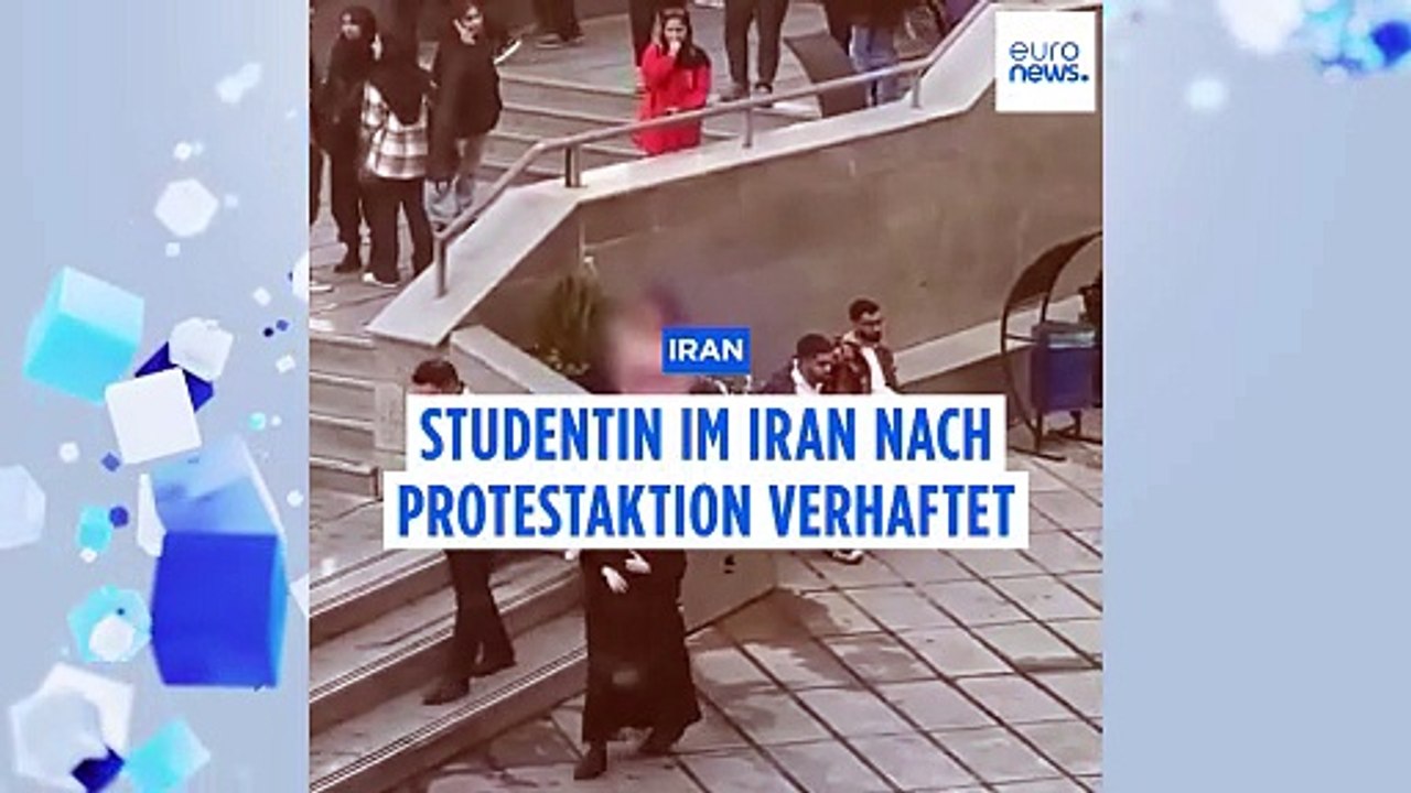 Wegen Kopftuch gerügt: Iranische Studentin demonstriert in Unterwäsche