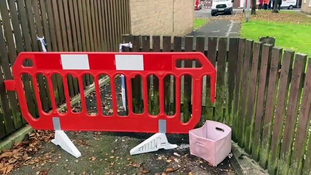 Reporter Sean Gleaves visits the scene of a suspected gas explosion in Preston