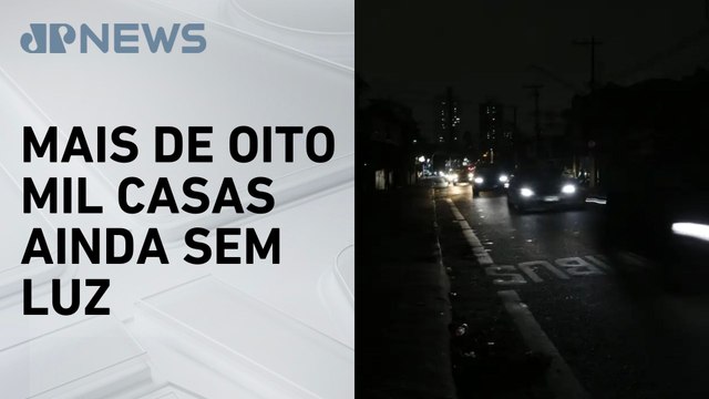 Temporal deixa 70 mil imóveis sem energia elétrica em SP