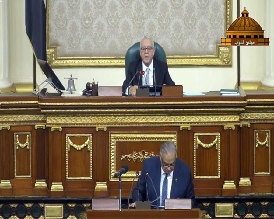 كلمة رئيس مجلس النواب بمناسبة بدء مناقشة مشروع قانون الإجراءات الجنائية من حيث المبدأ