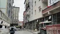 Çorum'da bir apartmanda patlama oldu