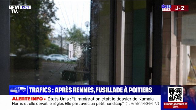 Rennes, Poitiers, Ronans-sur-Isère: de plus en plus de fusillades liées au trafic de stupéfiants