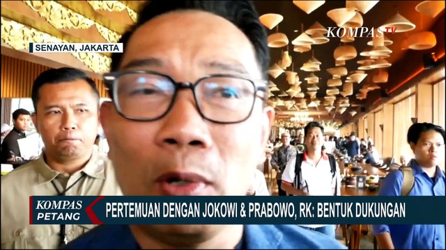 Dikritik Hasto soal Mentalitas Kalah Usai Temui Presiden Prabowo dan Jokowi, Ini Kata RK