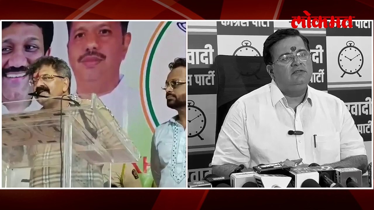 अजित पवारांबद्दल बोलताना आव्हाडांची जीभ घसरली , दादांच्या प्रवक्त्याने दिलं असं उत्तर