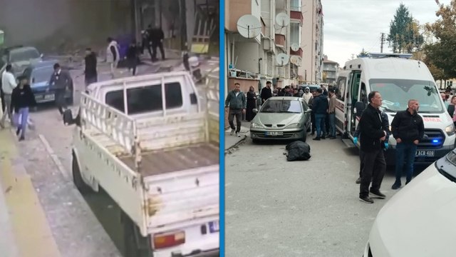 Çorum'da 5 katlı binada doğal gaz kaynaklı patlama: 1 ölü, 16 yaralı
