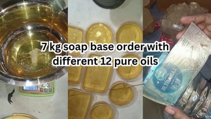 A Day in the Life of how do i make my 7kg order 12 oil soap Transparent & Custom-Made! fcorganic