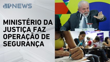 Lula deve visitar sala de monitoramento do Enem
