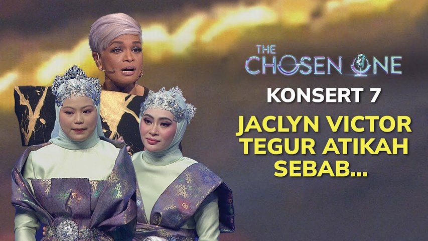 Jaclyn Victor tegur Atikah memang berani nyanyi lagu Tokti | The Chosen One Musim Ke-2 | Konsert 7