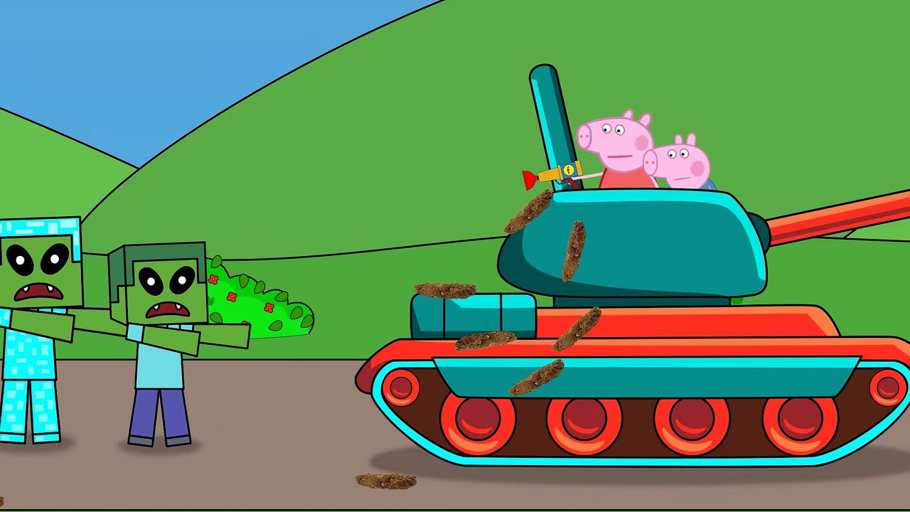Peppa_Pig_vs_Zombie_Apocalypse_Zombies_Appear_At_Pig_House_Peppa_Pig_Funny_Animation