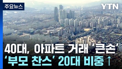 40대, 아파트 매입 '큰손' 귀환...대출 규제 여파 / YTN