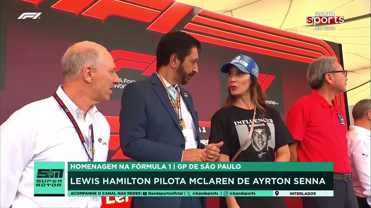 DE ARREPIAR! HAMILTON PILOTA MCLAREN DO BICAMPEONATO DE SENNA NA F1