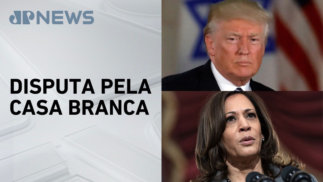 Entenda trajetória política de Donald Trump e Kamala Harris até chegar nas eleições dos EUA