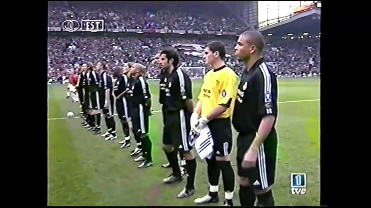 Champions League 2002-2003 - Manchester United - Real Madrid