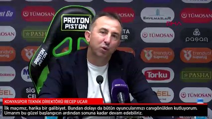 Recep Uçar: Bütün oyuncularımızı canıgönülden kutluyorum