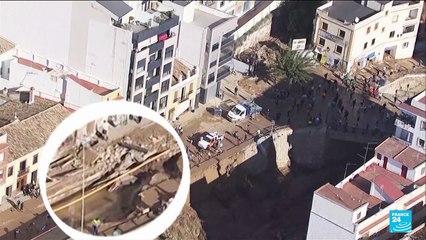 Scenes of destruction in Valencia after deadly floods