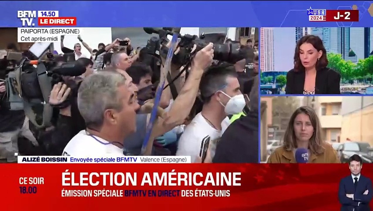Letizia et Felipe d'Espagne pris à partie : ils ont été visés par des jets de boue lors de leur visitet aux sinistrés des inondations dans la région de Valence