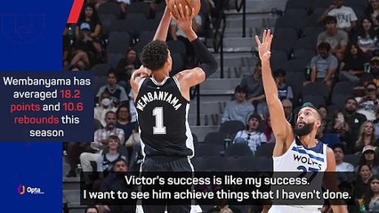 There is no rivalry with Victor Wembanyama - Gobert