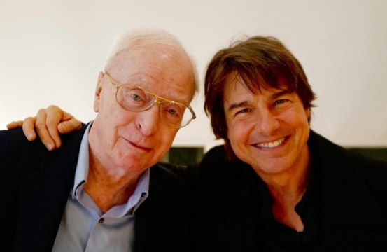 Michael Caine recalls a young Tom Cruise asking him for career advice