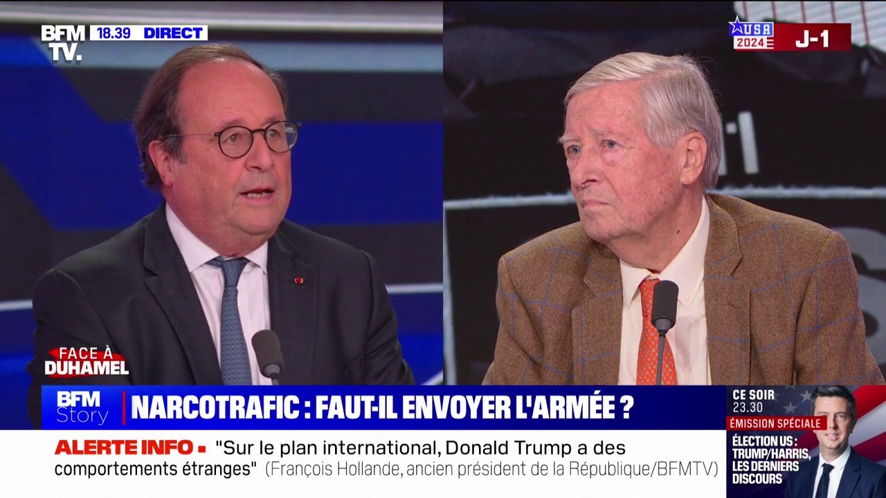 François Hollande: "La proposition de légaliser le cannabis n'entrainerait en aucune façon une baisse du trafic"
