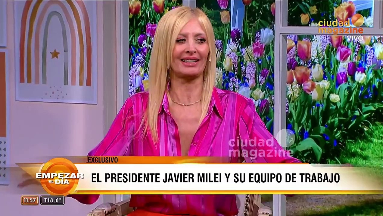 Javier Milei se emocionó al hablar de su hermana Karina Milei