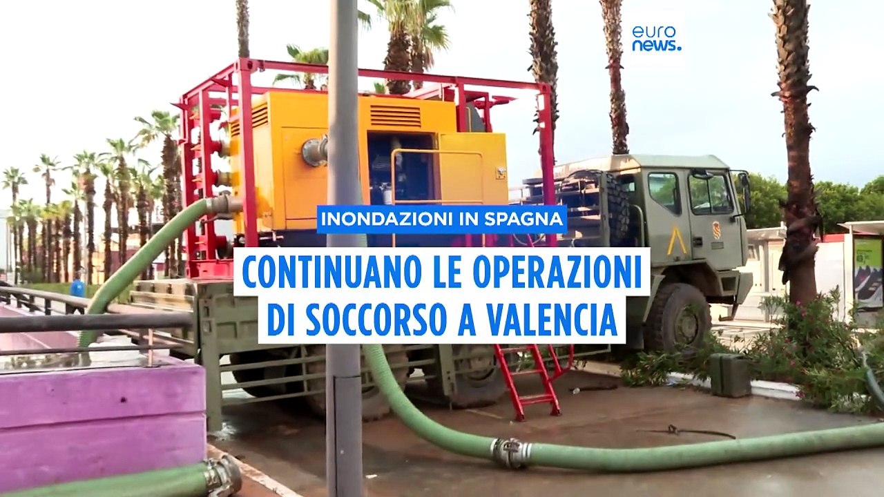 Spagna: l'allerta si sposta a Barcellona mentre a Valencia continuano le ricerche dei dispersi