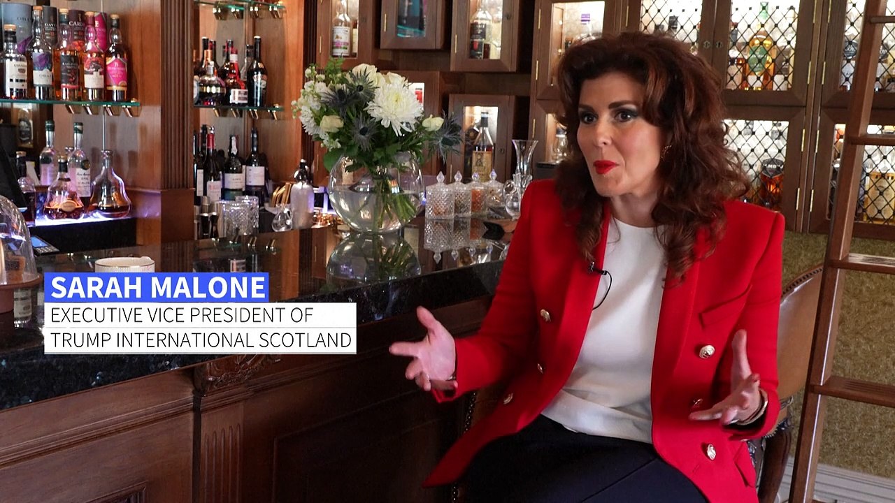 Trump's Scottish Links: An exclusive look at the new golf course splitting locals