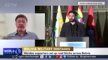 Bolivia military hostages: 