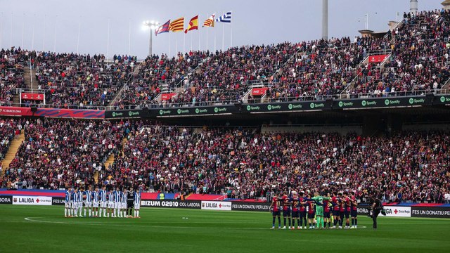 Así se entrena el Barcelona y Lamine Yamal de cara al Derbi frente al Espanyol
