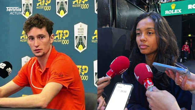Tennis - Rolex Paris Masters 2024 - Tessah Andrianjafitrimo, la compagne de Ugo Humbert : J'ai juste envie de le consoler, il y a rien de grave