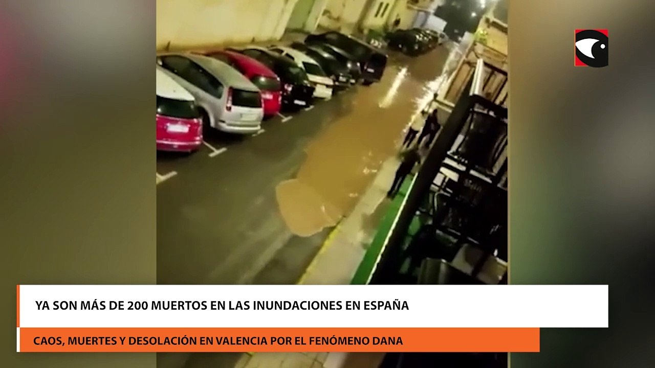 Ya son más de 200 muertos en las inundaciones en España