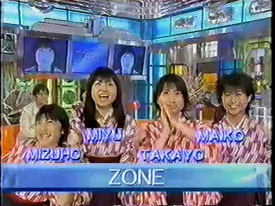 Japan idols' names are ZONE part2
