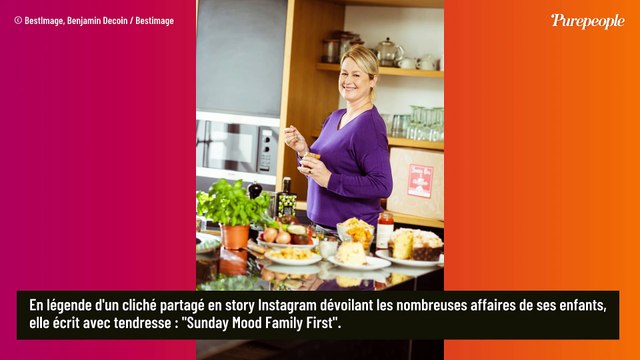 Un dimanche parfait pour Luana Belmondo : entourée des hommes de sa vie, elle retrouve le sourire