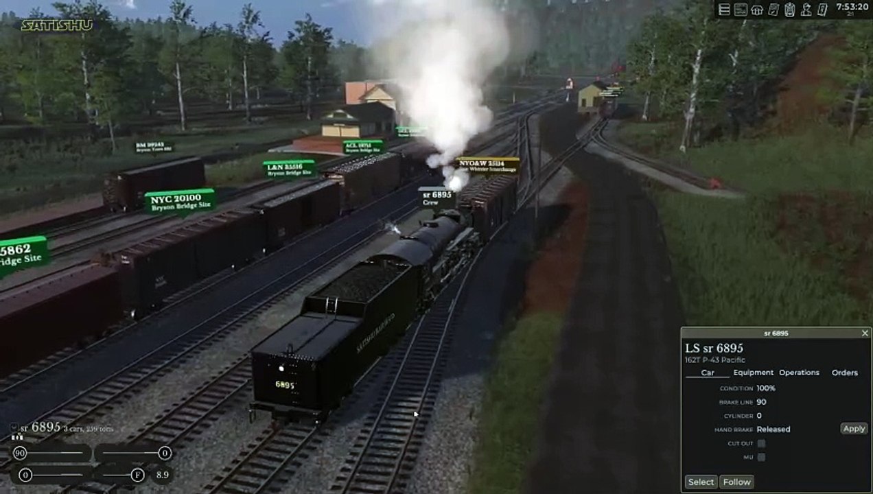 Wagons schubsen. | Railroader | Ep. 53