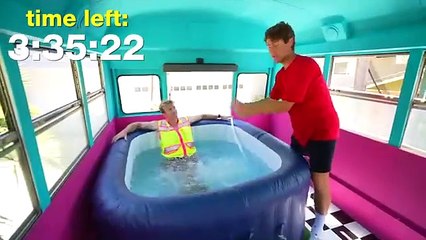 Epic DIY School Bus Built by Ninja Kids 🚍 | Amazing Kids' Engineering Project