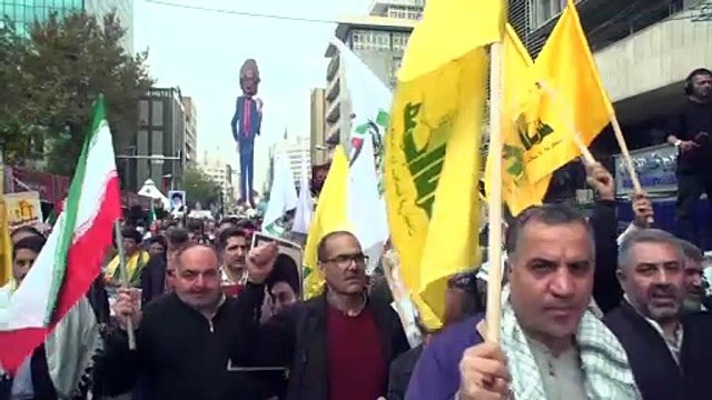 Miles de personas conmemoran en Irán la toma de rehenes en embajada de EEUU en 1979