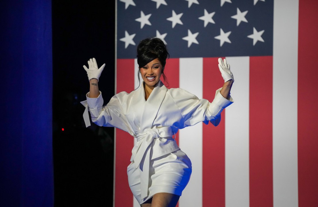 Cardi B is locked in a feud with Elon Musk after he called her one of Kamala Harris' puppets