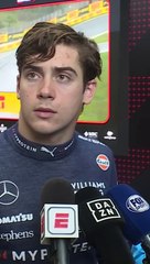 Franco Colapinto, destrozado tras quedar fuera del GP de Brasil: "Estoy muy triste, perdón al equipo"