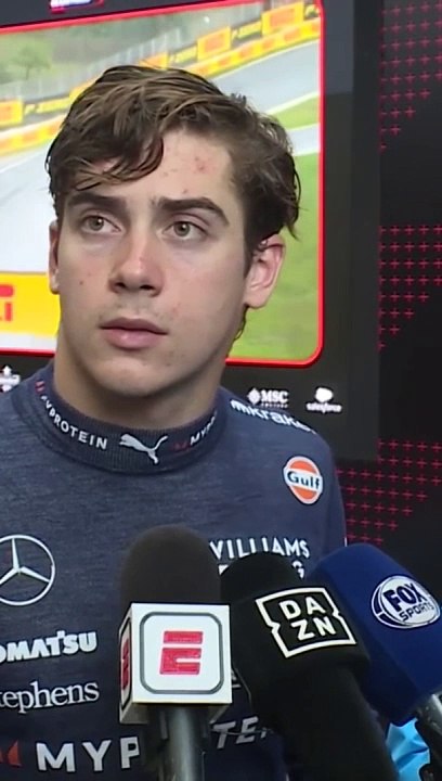 Franco Colapinto, destrozado tras quedar fuera del GP de Brasil: "Estoy muy triste, perdón al equipo"